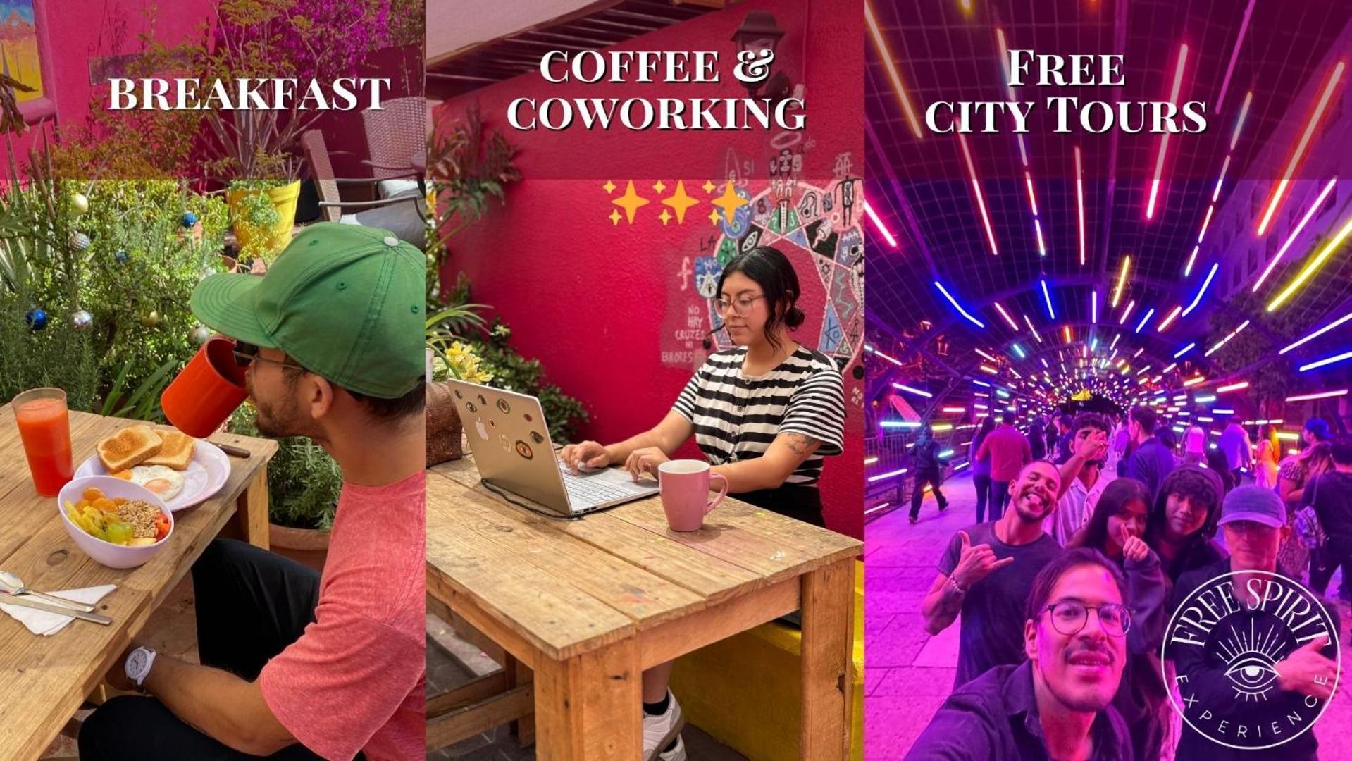 Free Spirit Hostel กัวดาลาฮารา ภายนอก รูปภาพ